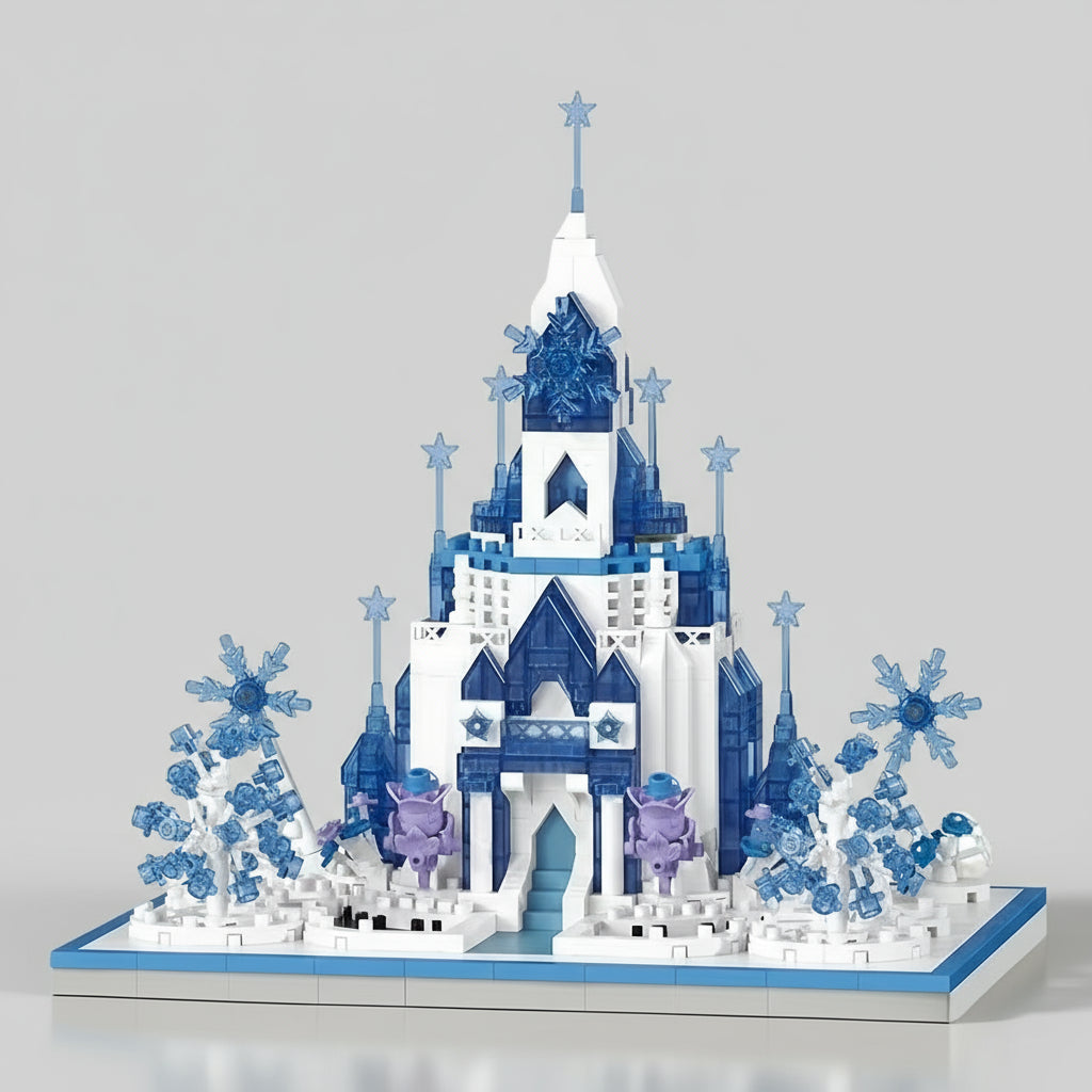 White fairy-tale castle | Building bricks