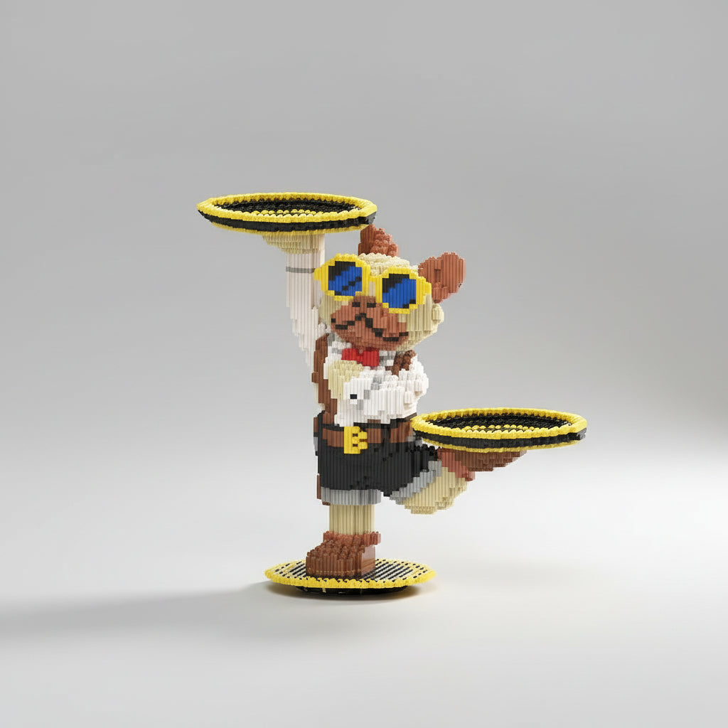 Bulldog Waiter | Building Blocks