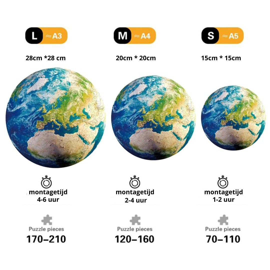 Earth  | Wooden Puzzle