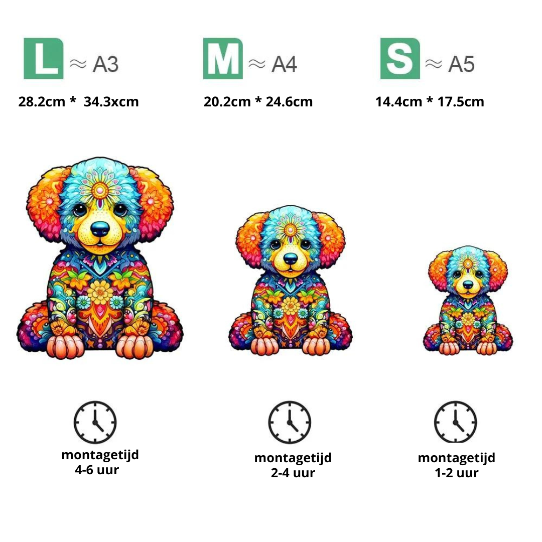 Puppy  | Wooden Puzzle