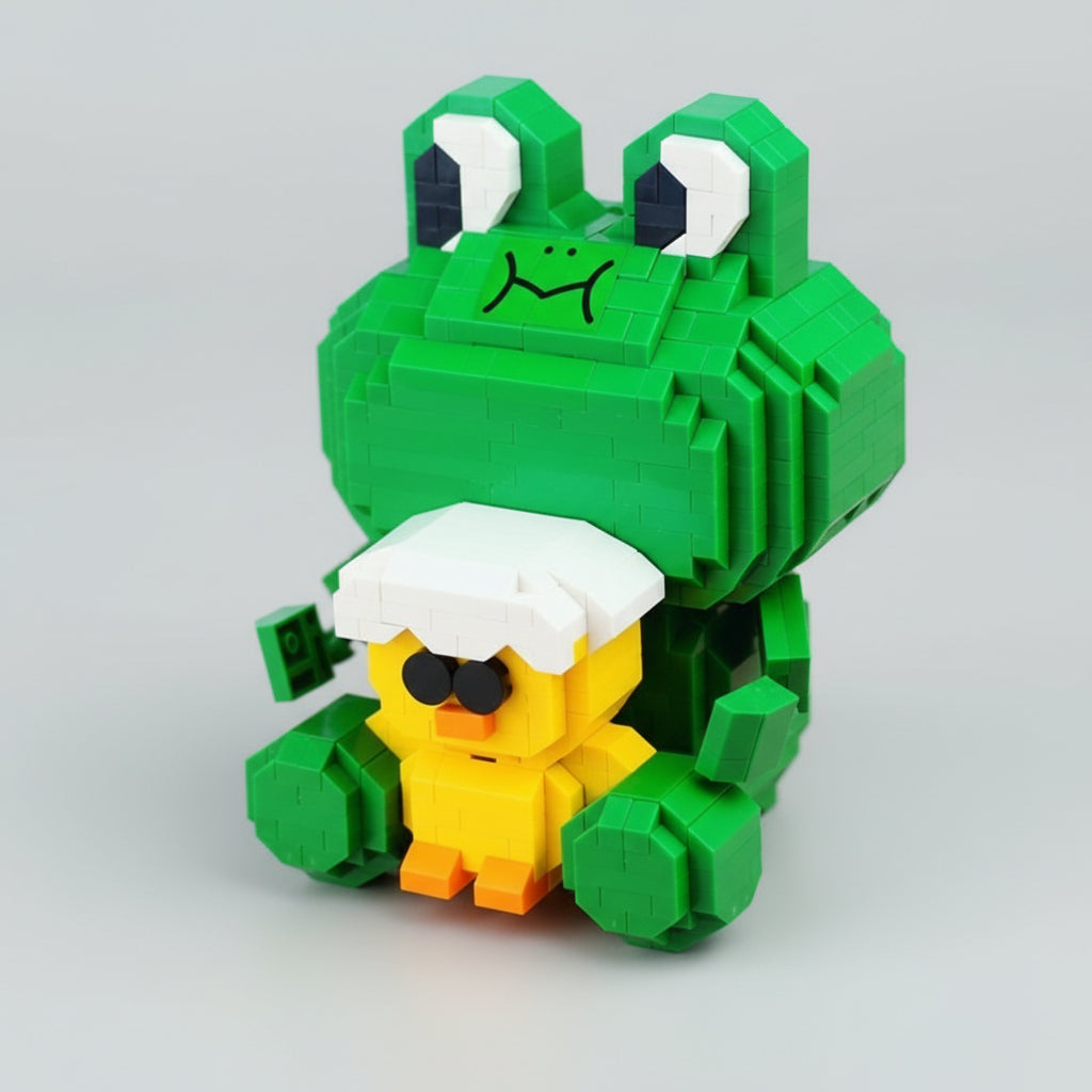 Kikker Met Kuikentje Bouwblokjes