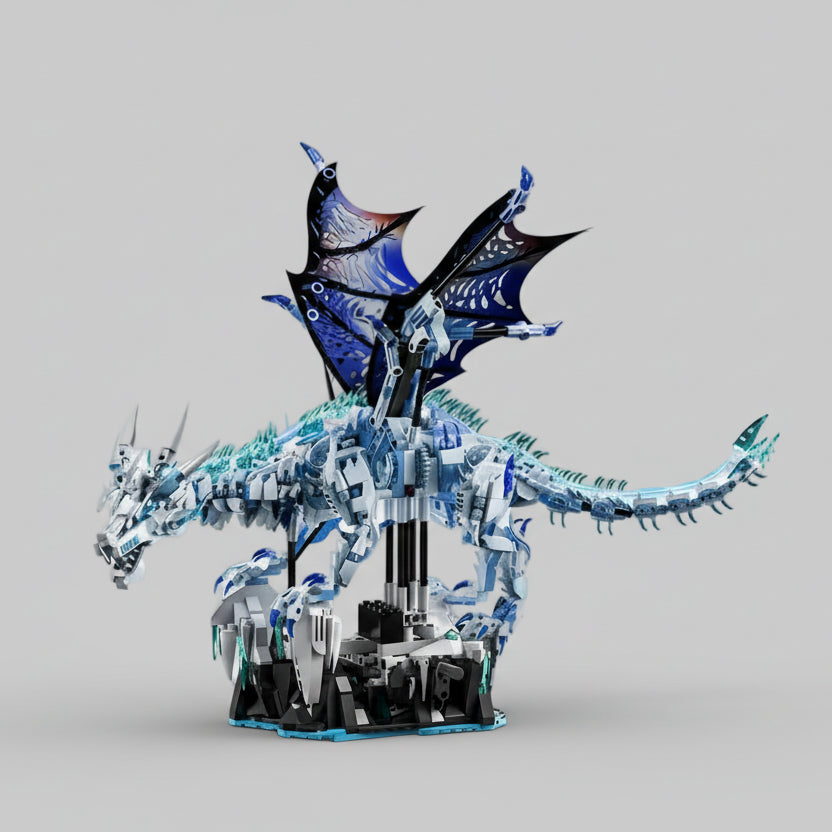 Mega Moving Ice Dragon | Building blocks