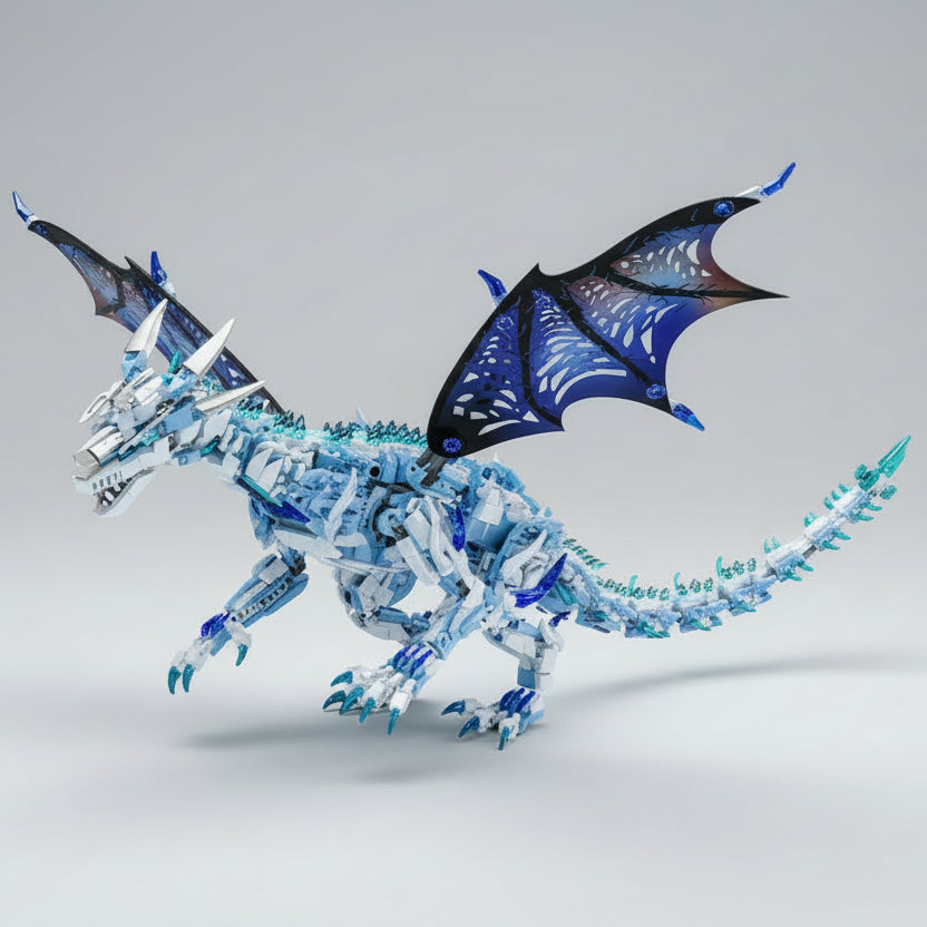 Mega Moving Ice Dragon | Building blocks