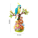 Parrot on a branch | Building blocks