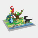 Parrot, Peacock and Eagle on Bird Island | Building Blocks