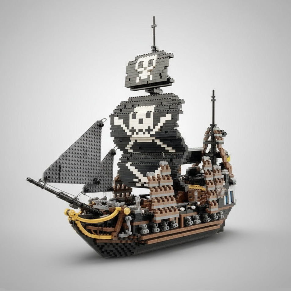 Piratenschip Bouwblokjes