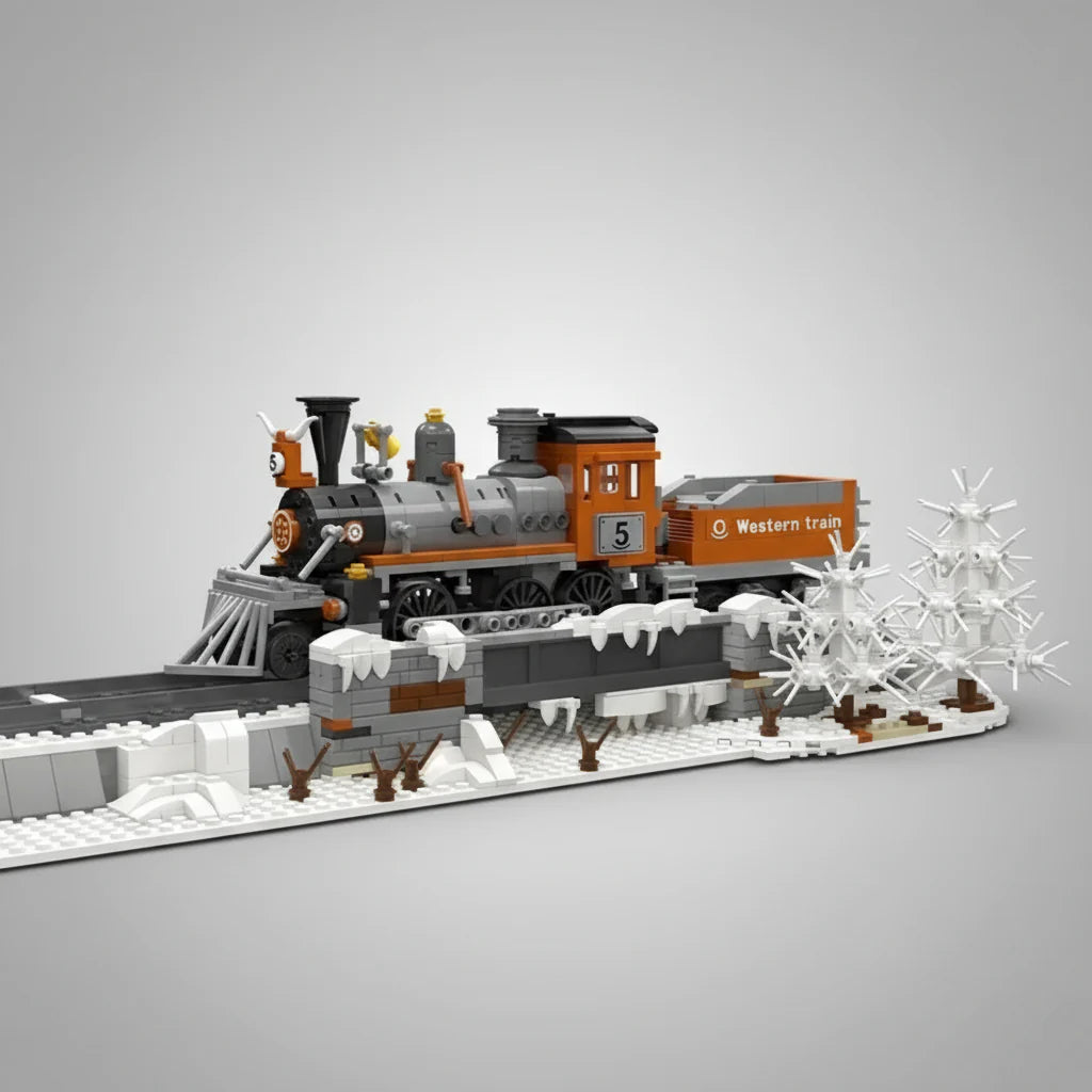Stoomtrein Bouwblokjes