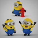 Yellow Creature Family | Building Blocks